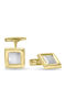 Cufflinks from Gold in Yellow Color