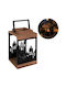 ECD Germany Christmas Wood Brown Lantern