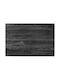 Plastic Placemats Leone Black 45x30cm 12pcs