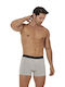 Herren Boxershorts Grey 1Packung