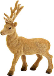 Christmas Figure Deer Brown 21x15x4cm.