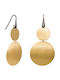 Earrings Pendants made of Silver Gold Plated