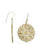 Earrings made of Silver Gold Plated