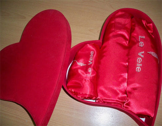 VS Home Сет Чаршафи с Ластик 200x200см. Valentine Rosita Le Vele Червен 6бр