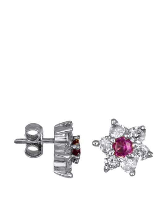 Earrings made of White Gold