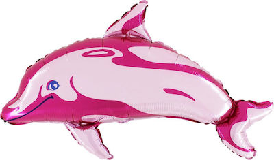 Balloon Jumbo Pink Δελφίνι 80cm