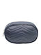 Leather Waist Bag Blue