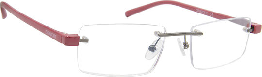 Oramont Reading Glasses +1.75 in Red color PLREDBBF1125175