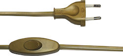 EDM Grupo Power Cord Gold 1.5m S7915103 EDM Grupo Power Cord Gold 1.5m S7915103