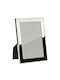 Addison Ross Silver Square Photo Frame Silver with Silver Frame