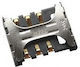 Sim Card Slot for Samsung J1 Sim 2