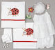 Christening Oilcloths Set White