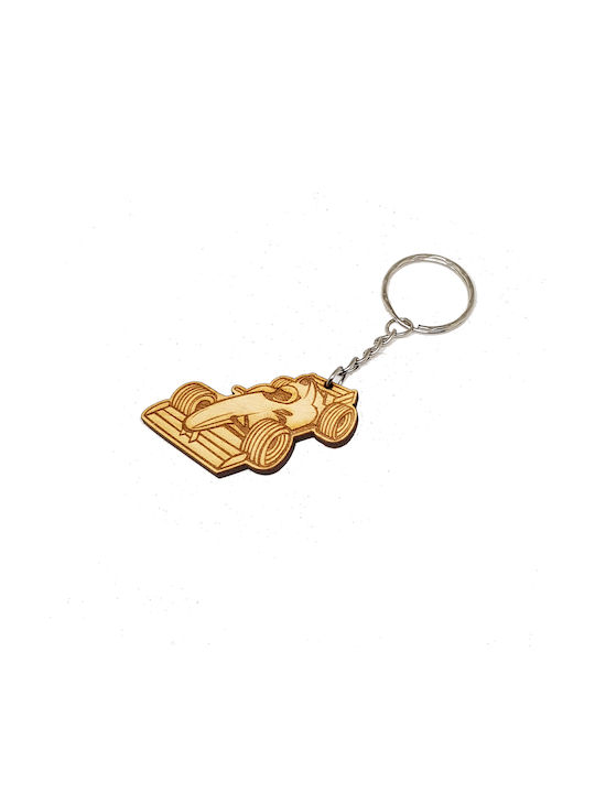 Woodseason Keychain Lemn