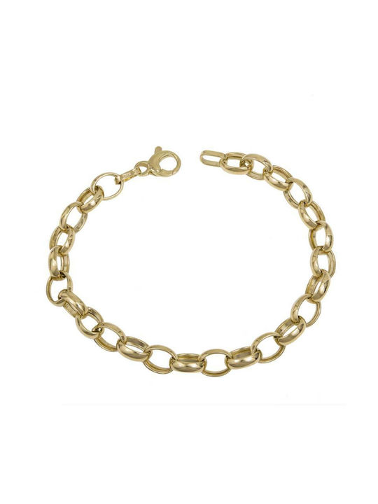 Goldene Kette Hand 14K