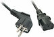 Lindy IEC C13 - IEC C13 Cable 5m Μαύρο 30337