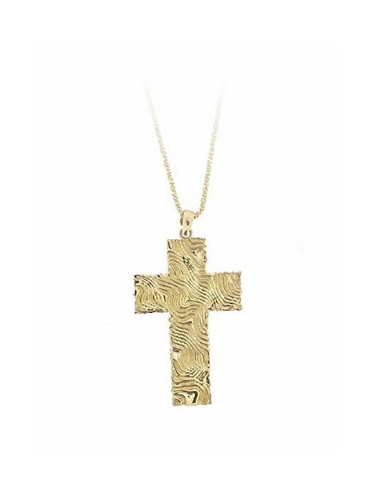 Paraxenies Cross from Gold Plated Silver