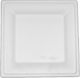 Lux Disposable Plate 16x16cm 20pcs