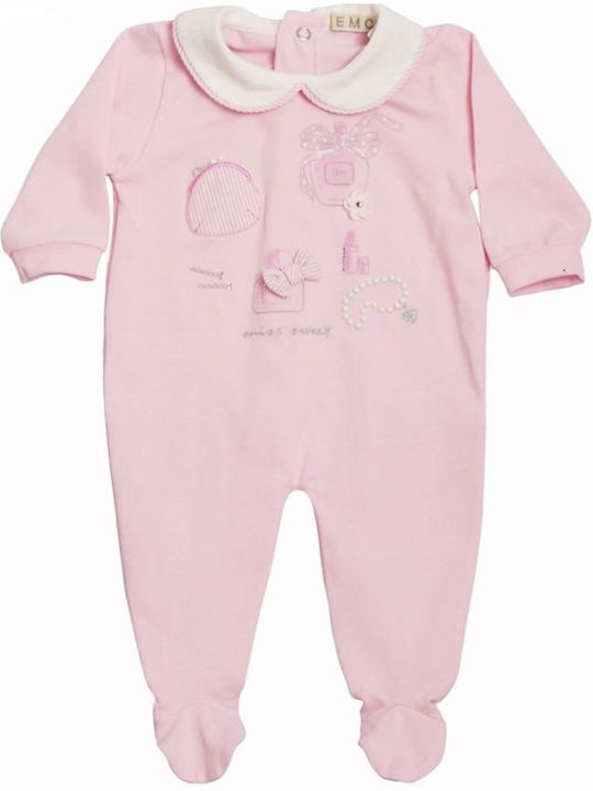 EMC Baby Bodysuit Set Pink