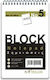 N.Telon Spirale Notizblock Weiß