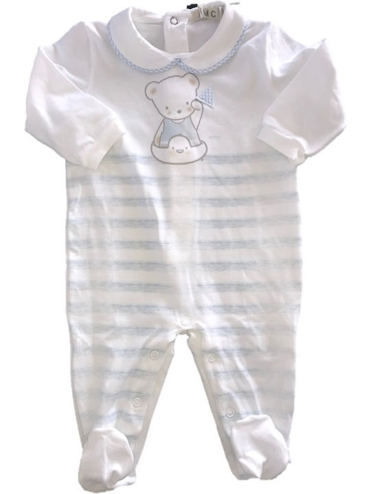 EMC Baby Bodysuit Set White