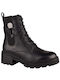 Yfantidis Women's Combat Boots Black