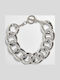 Urban Classics Herren Silberne Kette Hand