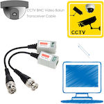 Bnc Video Balun pentru sistemele CCTV 104906