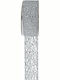 LiebeQueen Christmas Ribbon Silver 900x4.3cm 1pc