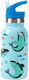 iDrink Kinderflasche Thermos Rostfreier Stahl Blau 350ml
