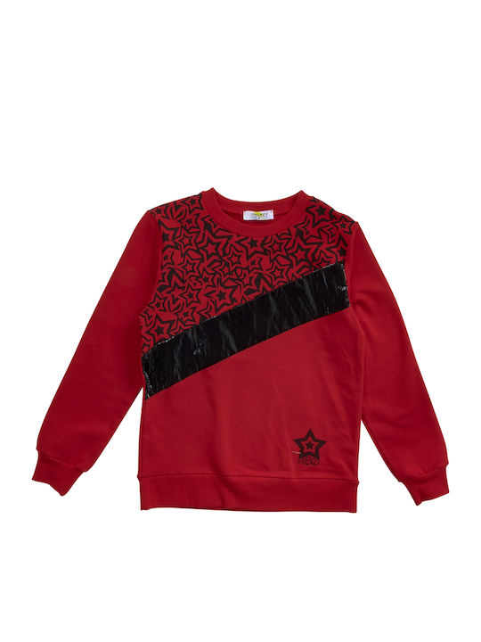 Frenzy Kids Blouse Long Sleeve red