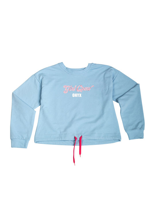 Onyx Kids Blouse Long Sleeve Light Blue