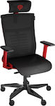 Genesis Astat 700 G2 Fabric Gaming Chair with Adjustable Arms Black / Red