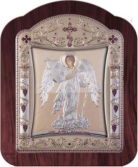 Slevori Εικόνα Schutzengel Metall 14.3x18.2cm