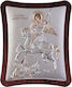 Slevori Εικόνα Свети Димитър Silver 21x25см.