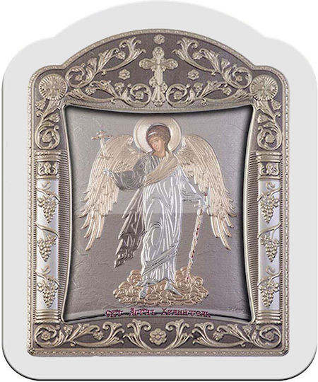 Slevori Εικόνα Schutzengel Metall 14.3x18.2cm