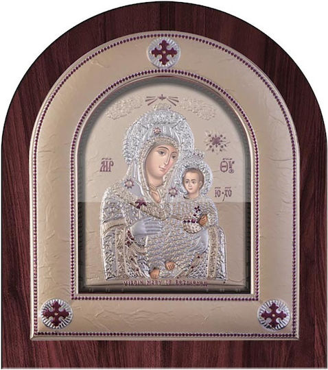 Slevori Icoană Maica Domnului Cu Pruncul Metal 17x19.7cm
