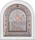 Slevori Icoană Maica Domnului Cu Pruncul Metal 30.3x35.2cm