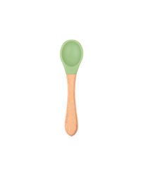 Baby Spoon made of Bamboo Green