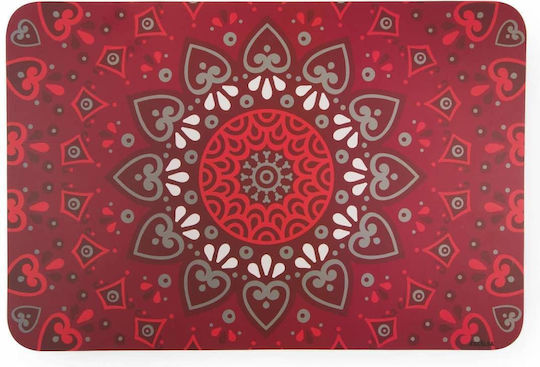 Excelsa Plastic Placemat Red 43x29cm