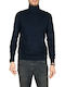 Langarm-Pullover Blau