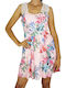 Sommer Mini Damenkleid Rosa