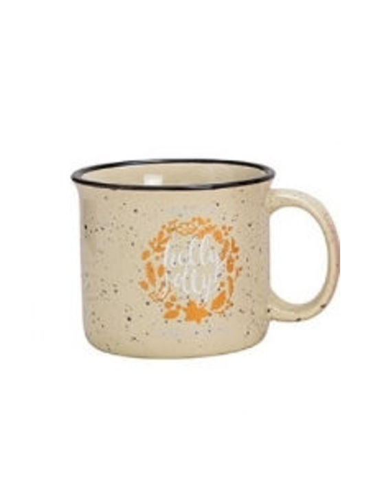 Ceramic Cup Beige 400ml