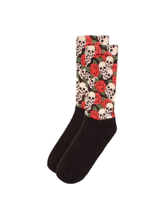 Trendy Printed Men's Socks Multicolour