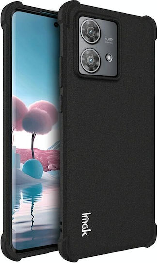 Imak Straight Edge Back Cover Σιλικόνης Μαύρο (Motorola Edge 40)