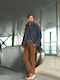 Men's Trousers Chinos Elastic Brown