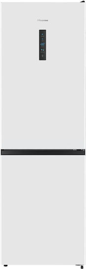 Hisense Combină frigorifică 304lt Total NoFrost Î186xL59.5xA59cm. Alb RB395N4BWE