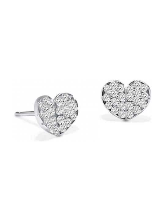 Fratelli Bovo Earrings made of Platinum with Stones