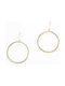 Irene Earrings Hoops Gold Plated