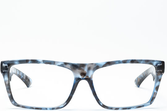 AlexanderGr Men's Acetate Prescription Eyeglass Frame Blue ALS810E966F
