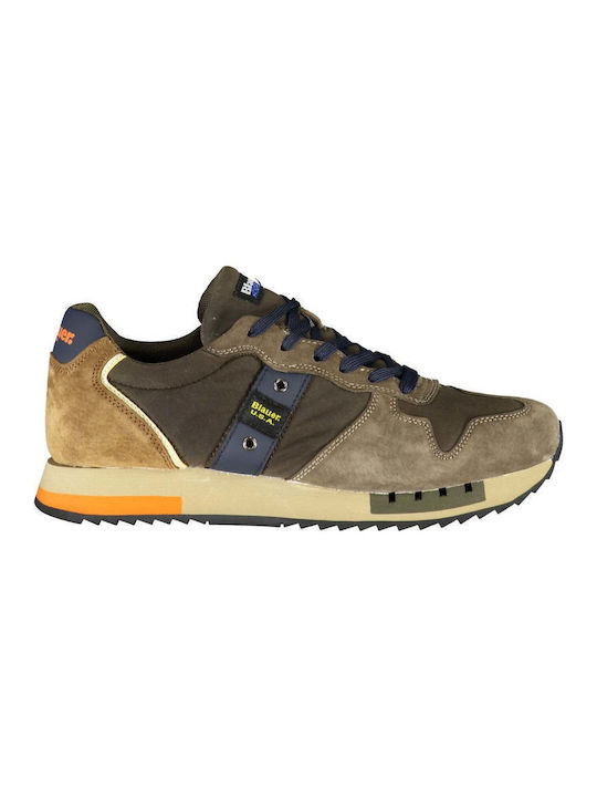 Blauer Sneakers Green